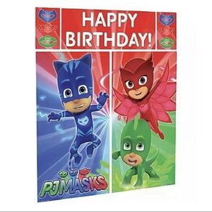 PJ Masks Disney Birthday Party Wall Decorating Kit